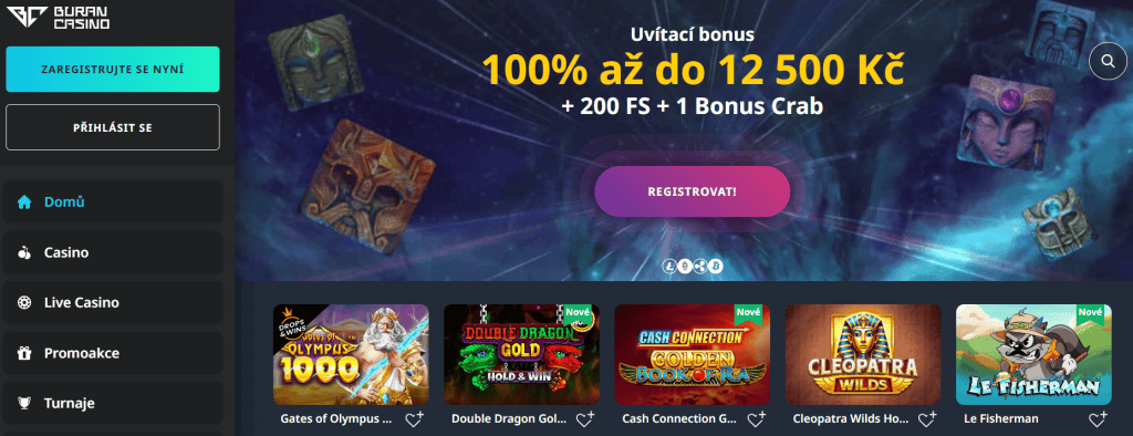 Buran Hlavní stránka