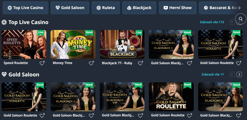 Buran live casino