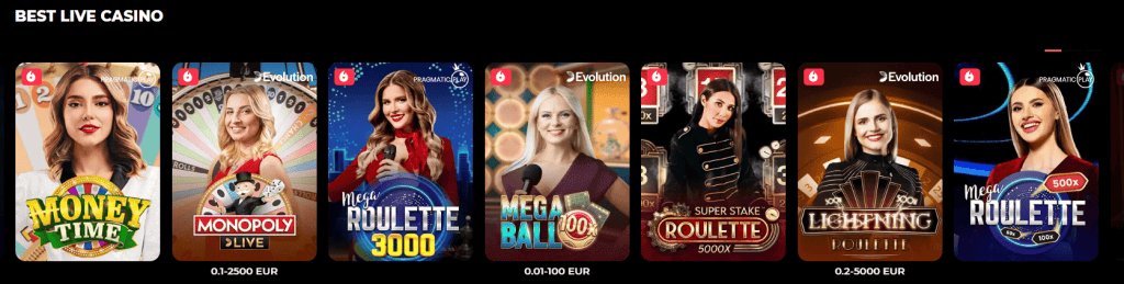 Hotslots live casino
