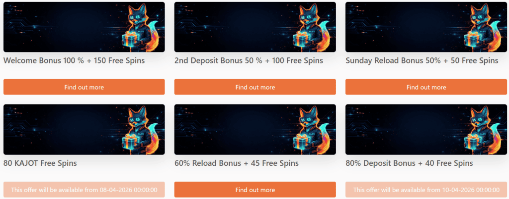Kajot promo akce