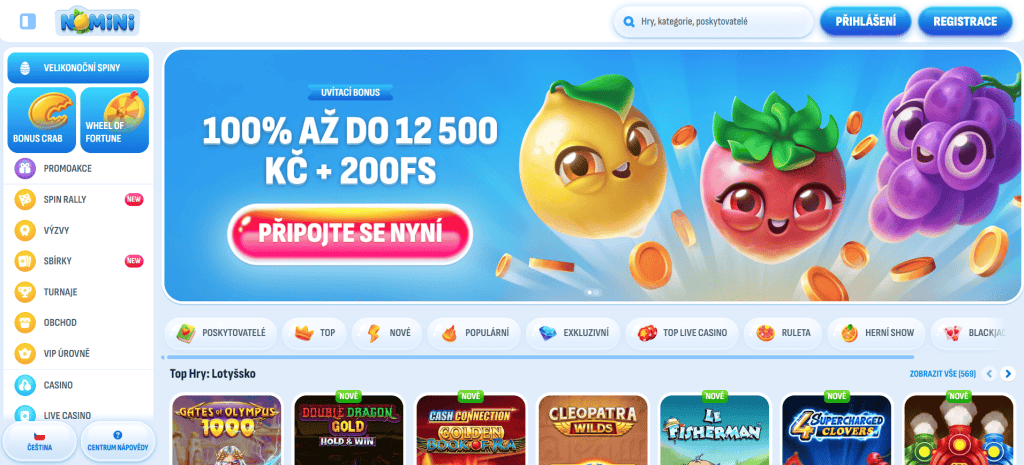 Nomini Hlavní stránka