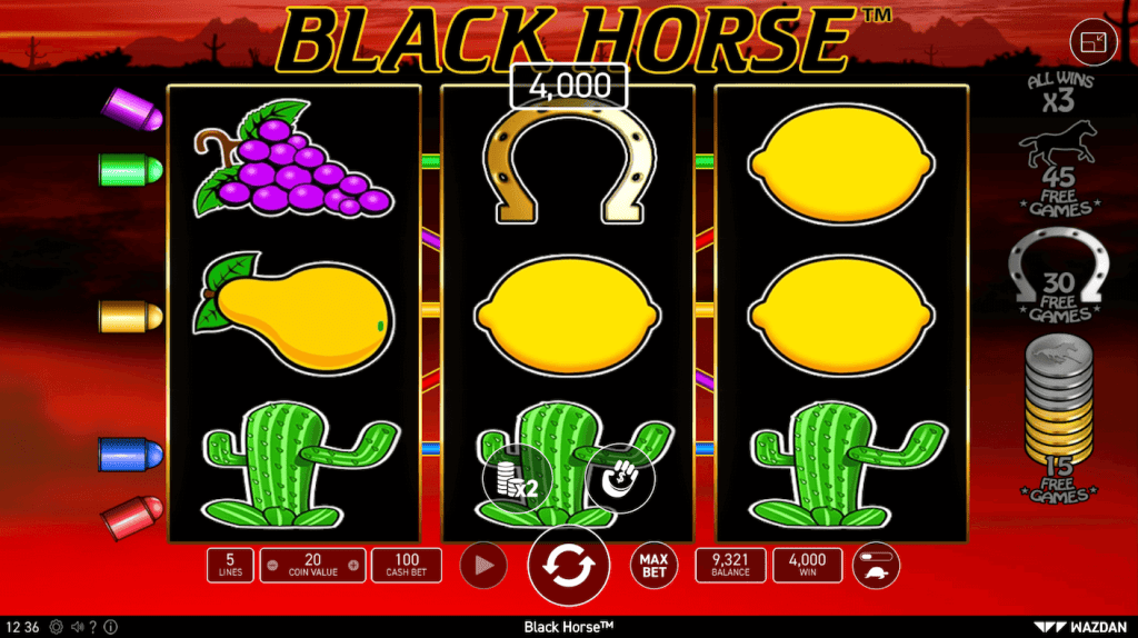 Hrát zdarma Black Horse