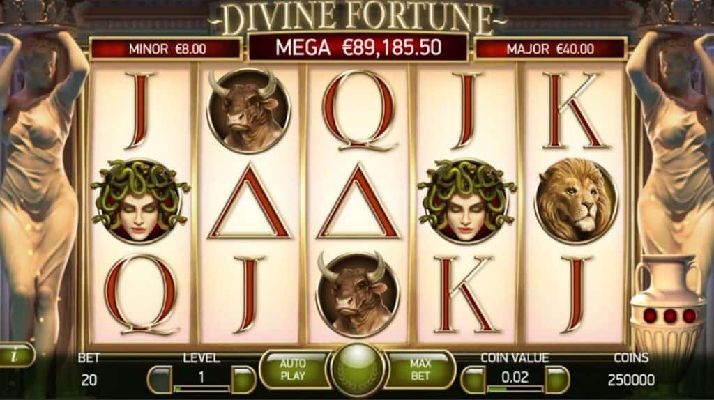 Hrát zdarma Divine Fortune