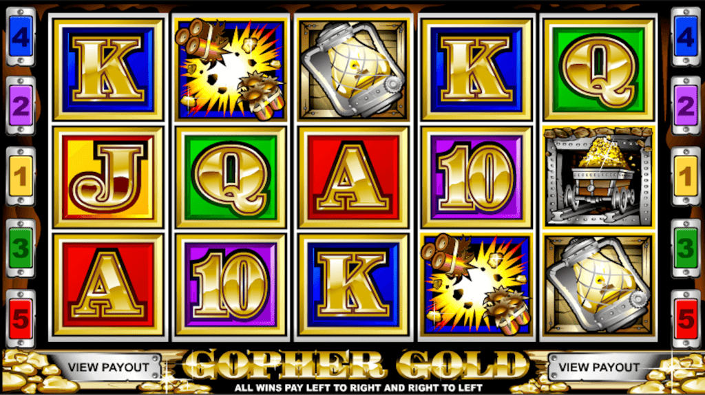 Hrát zdarma Gopher Gold
