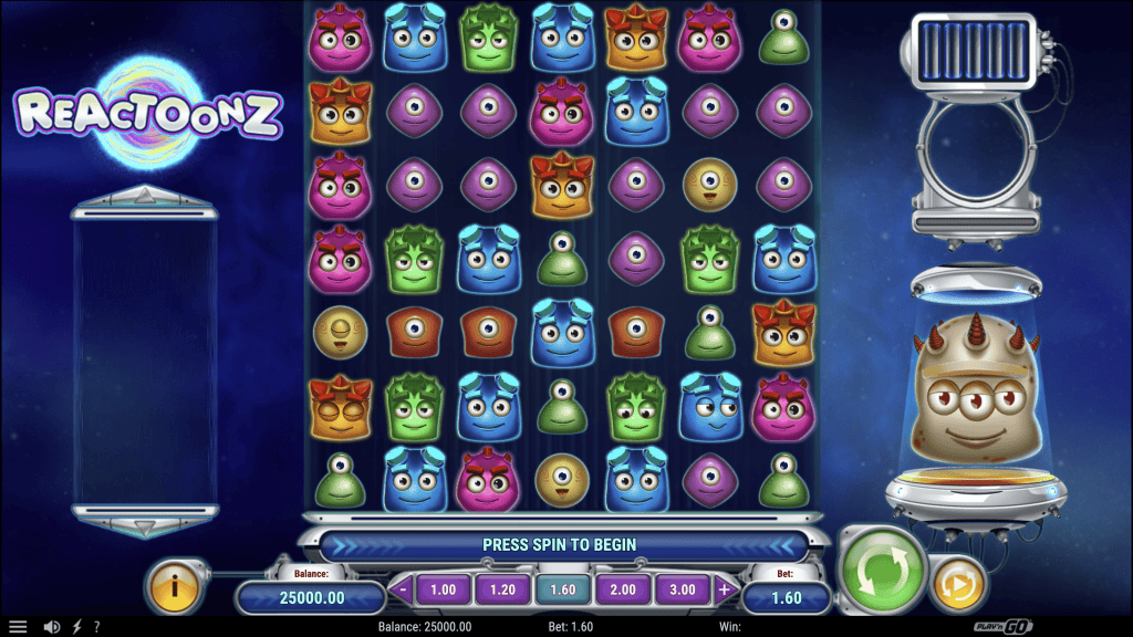 Hrát zdarma Reactoonz