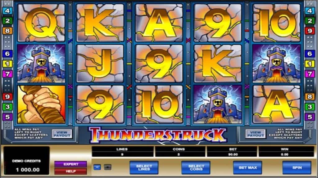 Hrát zdarma Thunderstruck