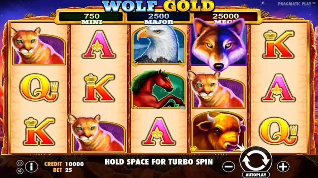 Hrát zdarma Wolf Gold