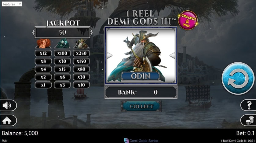 Hrát zdarma 1 Reel Demi Gods III