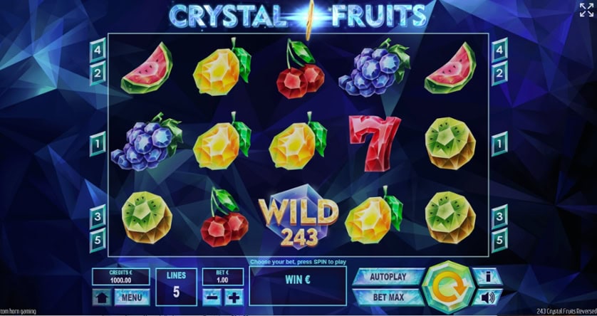 Hrát zdarma 243 Crystal Fruits Reversed