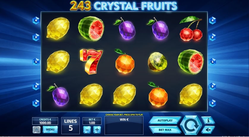 Hrát zdarma 243 Crystal Fruits