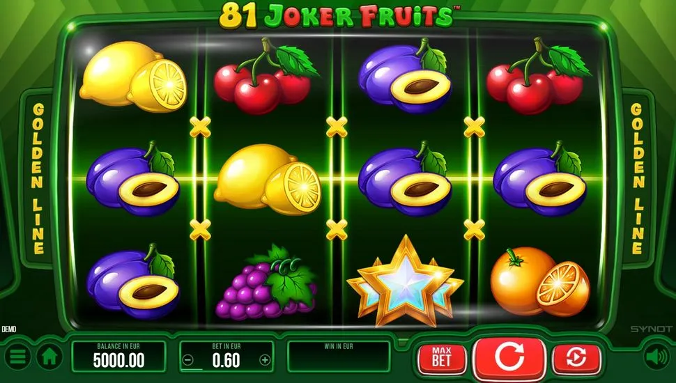 Hrát zdarma 81 Joker Fruits