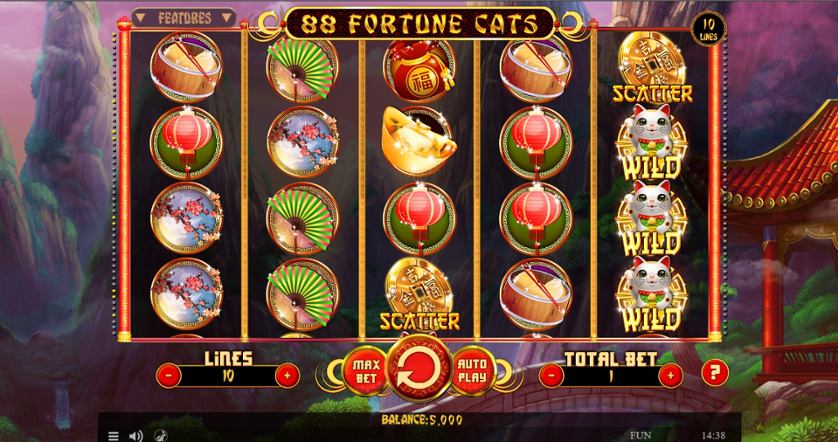 Hrát zdarma 88 Fortune Cats