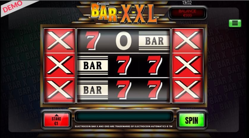 Hrát zdarma Bar-X XL