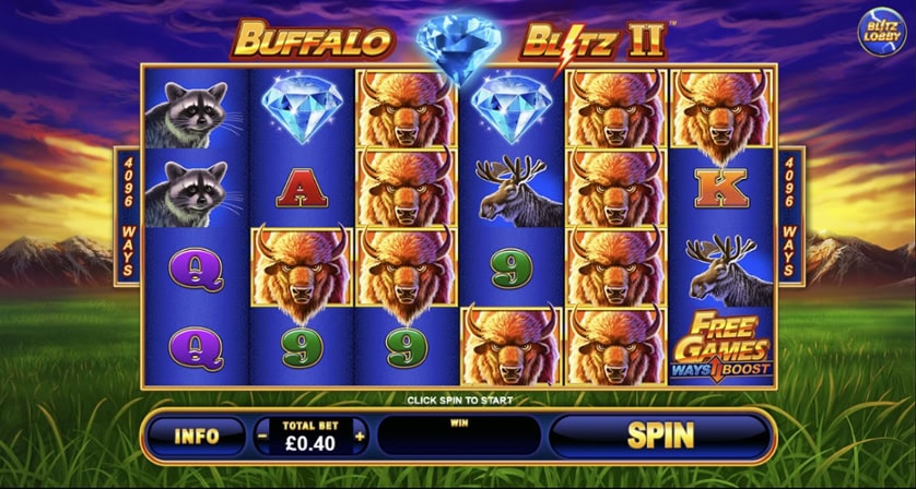 Hrát zdarma Buffalo Blitz 2