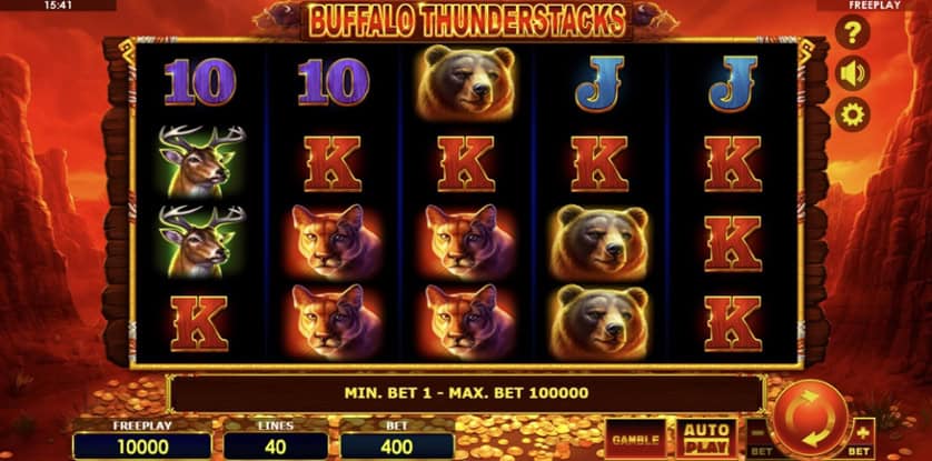 Hrát zdarma Buffalo Thunderstacks