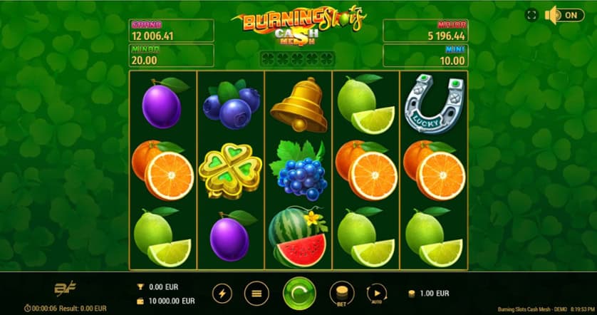 Hrát zdarma Burning Slots Cash Mesh