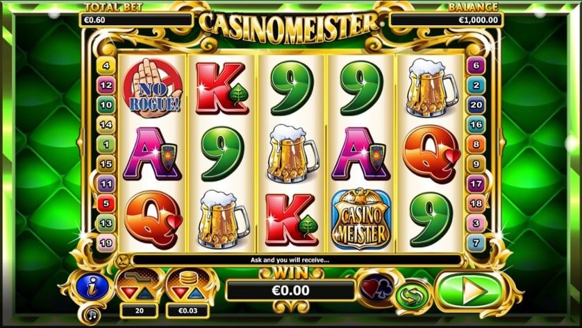 Hrát zdarma Casinomeister