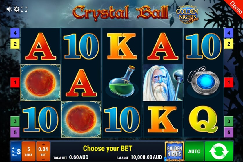 Hrát zdarma Crystal Ball – Golden Nights Bonus