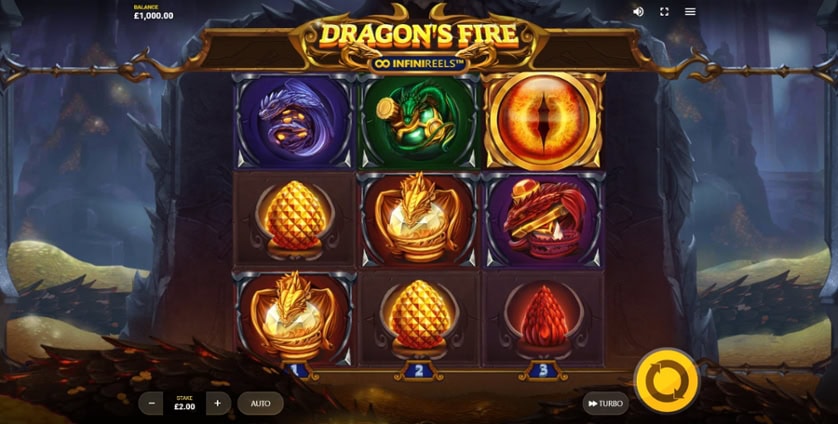 Hrát zdarma Dragon’s Fire InfiniReels