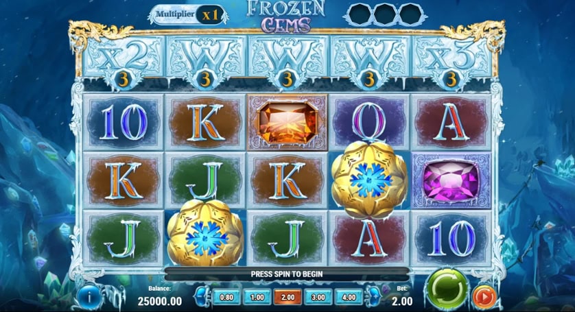 Hrát zdarma Frozen Gems