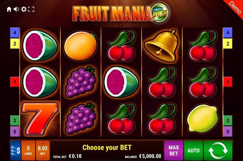 Hrát zdarma Fruit Mania – Double Rush