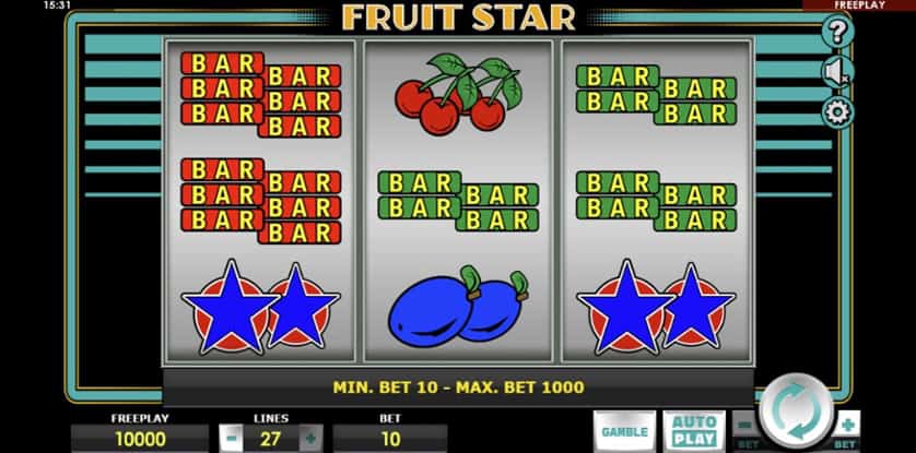 Hrát zdarma Fruit Star