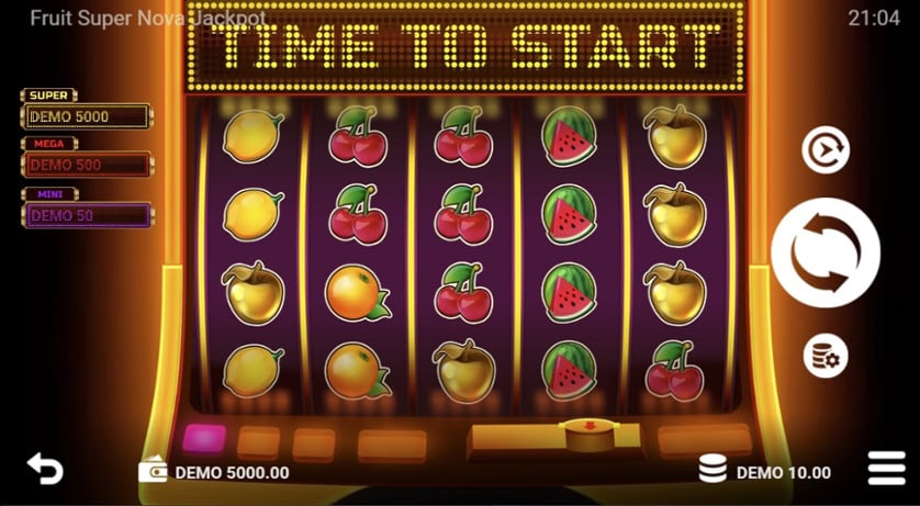 Hrát zdarma Fruit Super Nova Jackpot