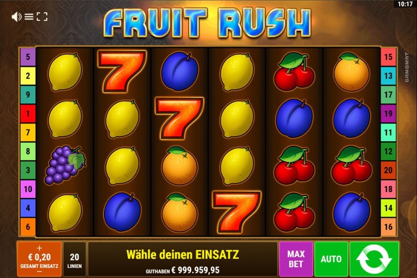 Hrát zdarma Fruits Rush