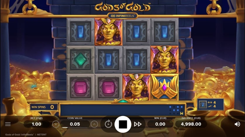 Hrát zdarma Gods of Gold