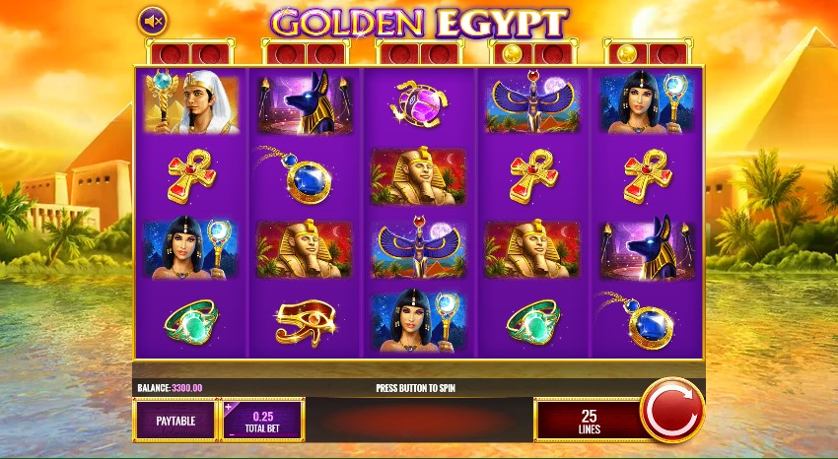 Hrát zdarma Golden Egypt