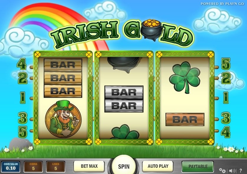 Hrát zdarma Irish Gold