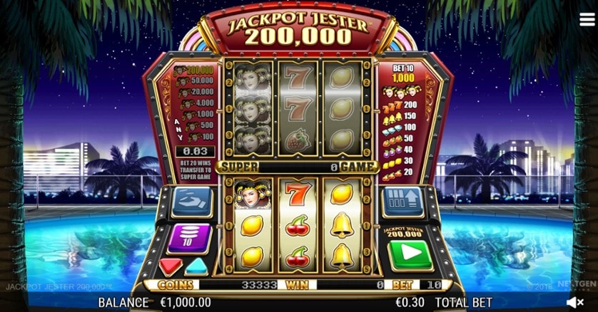 Hrát zdarma Jackpot Jester 200000