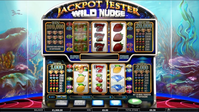 Hrát zdarma Jackpot Jester Wild Nudge