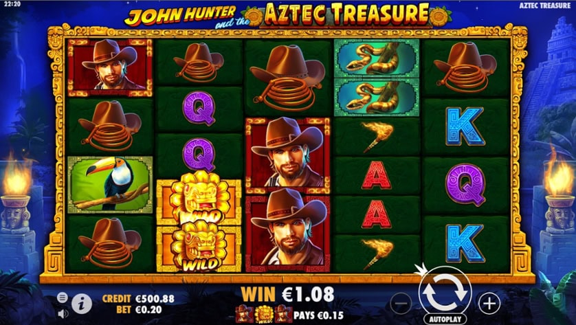 Hrát zdarma John Hunter and the Aztec Treasure