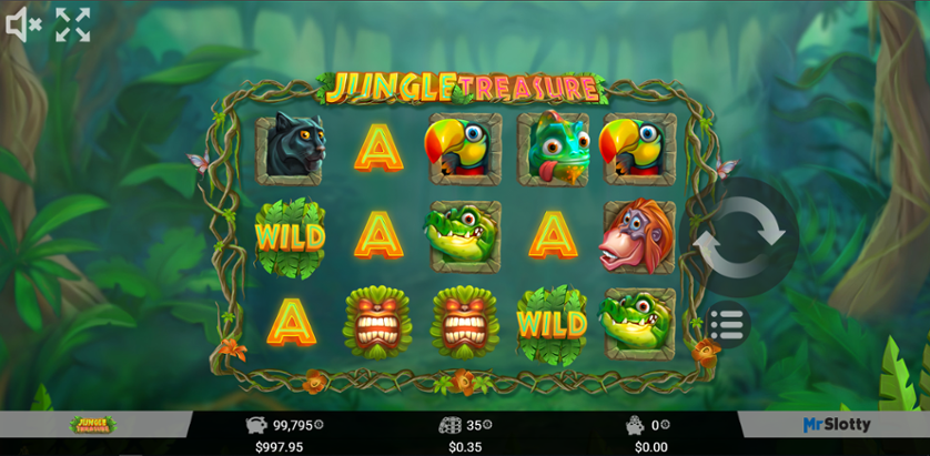 Hrát zdarma Jungle Treasures