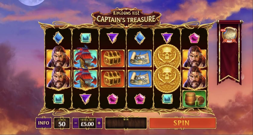 Hrát zdarma Kingdoms Rise: Captain’s Treasure