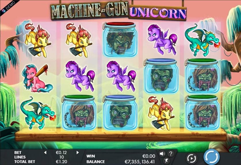 Hrát zdarma Machine-Gun Unicorn