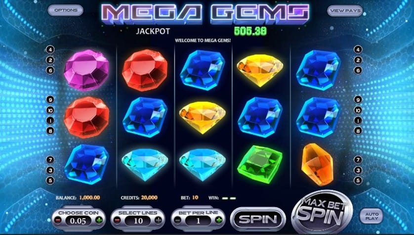 Hrát zdarma Mega Gems