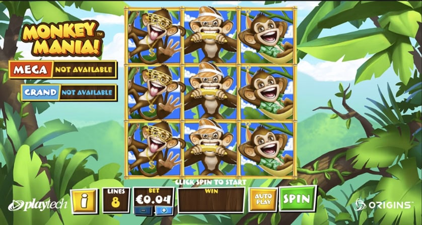 Hrát zdarma Monkey Mania