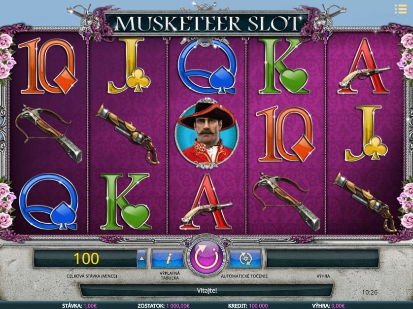 Hrát zdarma Musketeer Slot