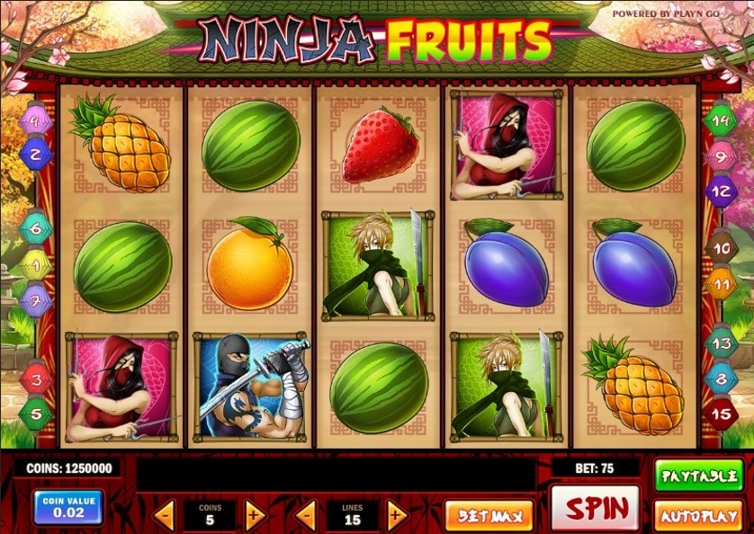 Hrát zdarma Ninja Fruits