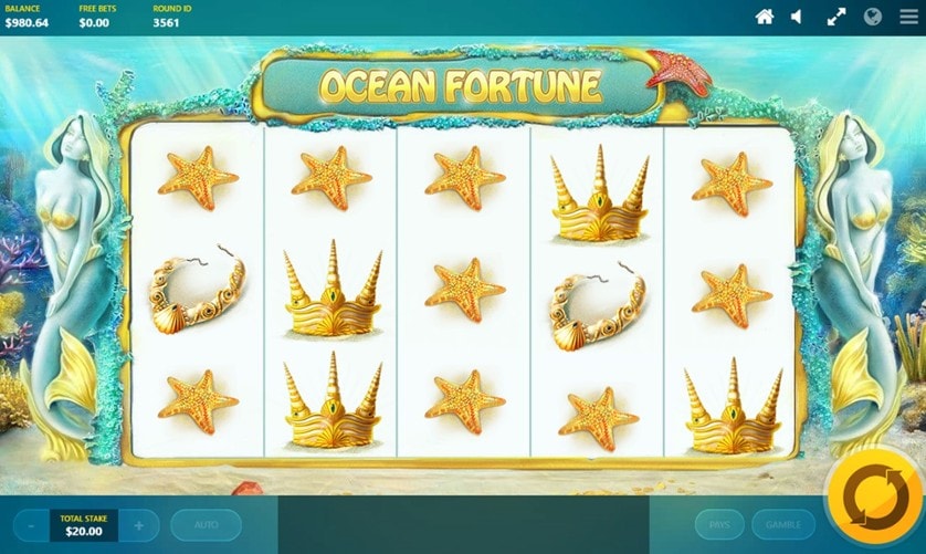 Hrát zdarma Ocean Fortune