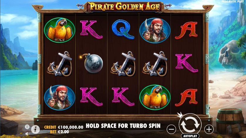 Hrát zdarma Pirate Golden Age