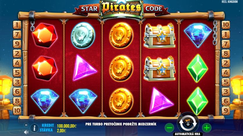 Hrát zdarma Star Pirates Code