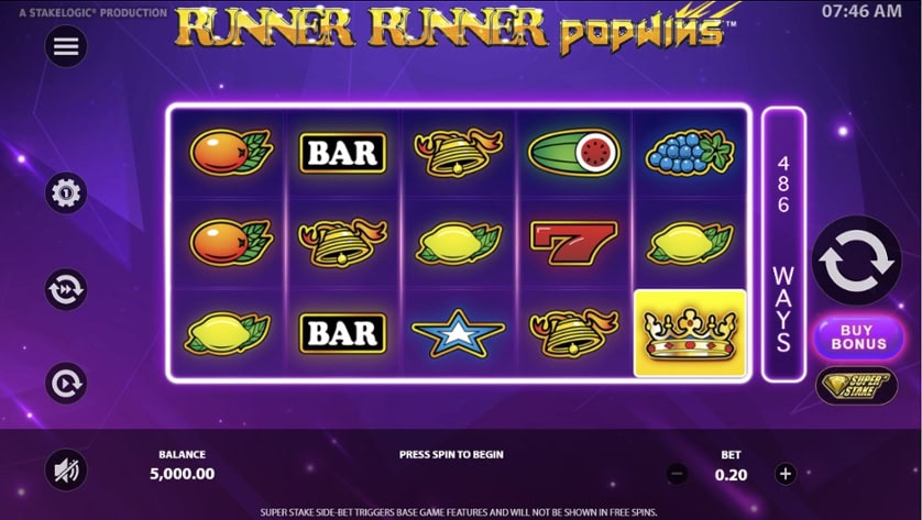 Hrát zdarma Runner Runner Popwins