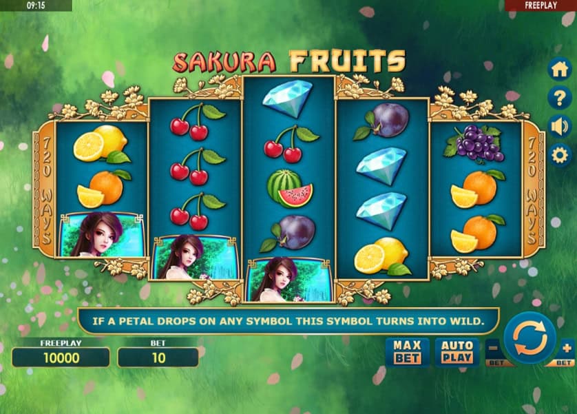 Hrát zdarma Sakura Fruits