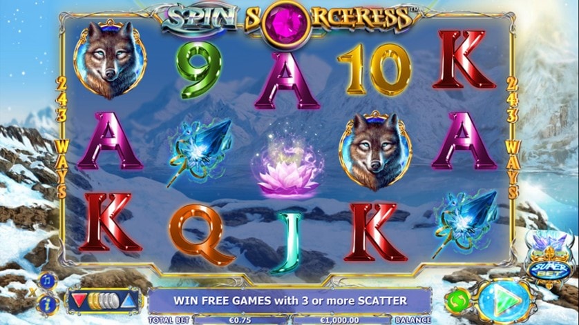 Hrát zdarma Spin Sorceress