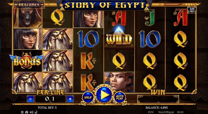 Hrát zdarma Story of Egypt