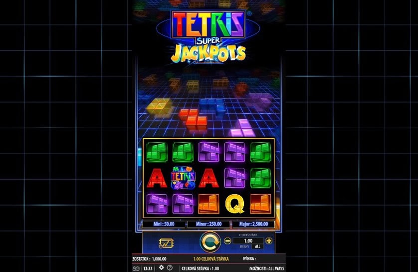 Hrát zdarma Tetris Super Jackpots