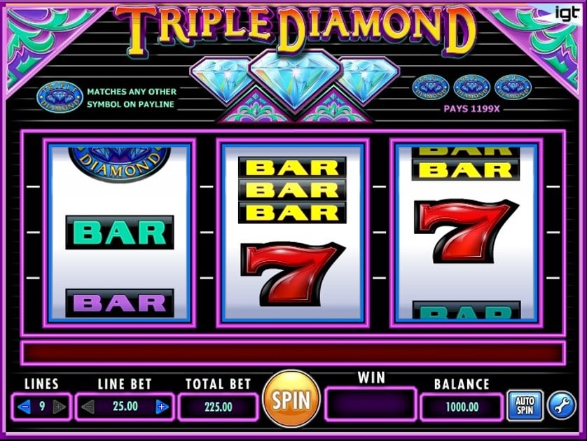 Hrát zdarma Triple Diamond